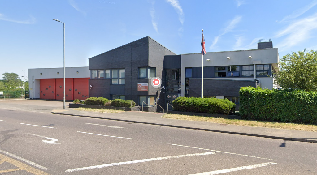 Rayleigh Weir Fire Station. A venue for 2 groups.